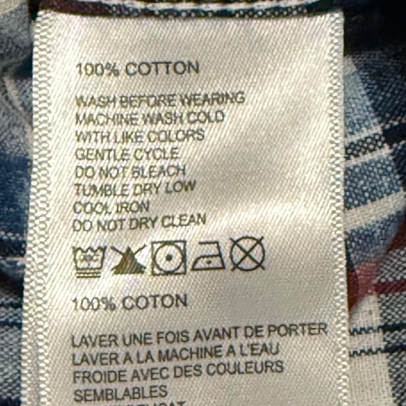 Tommy Bahama Mens XL Plaid Button Up Long Sleeve Shirt‎ Casual - Picture 8 of 8